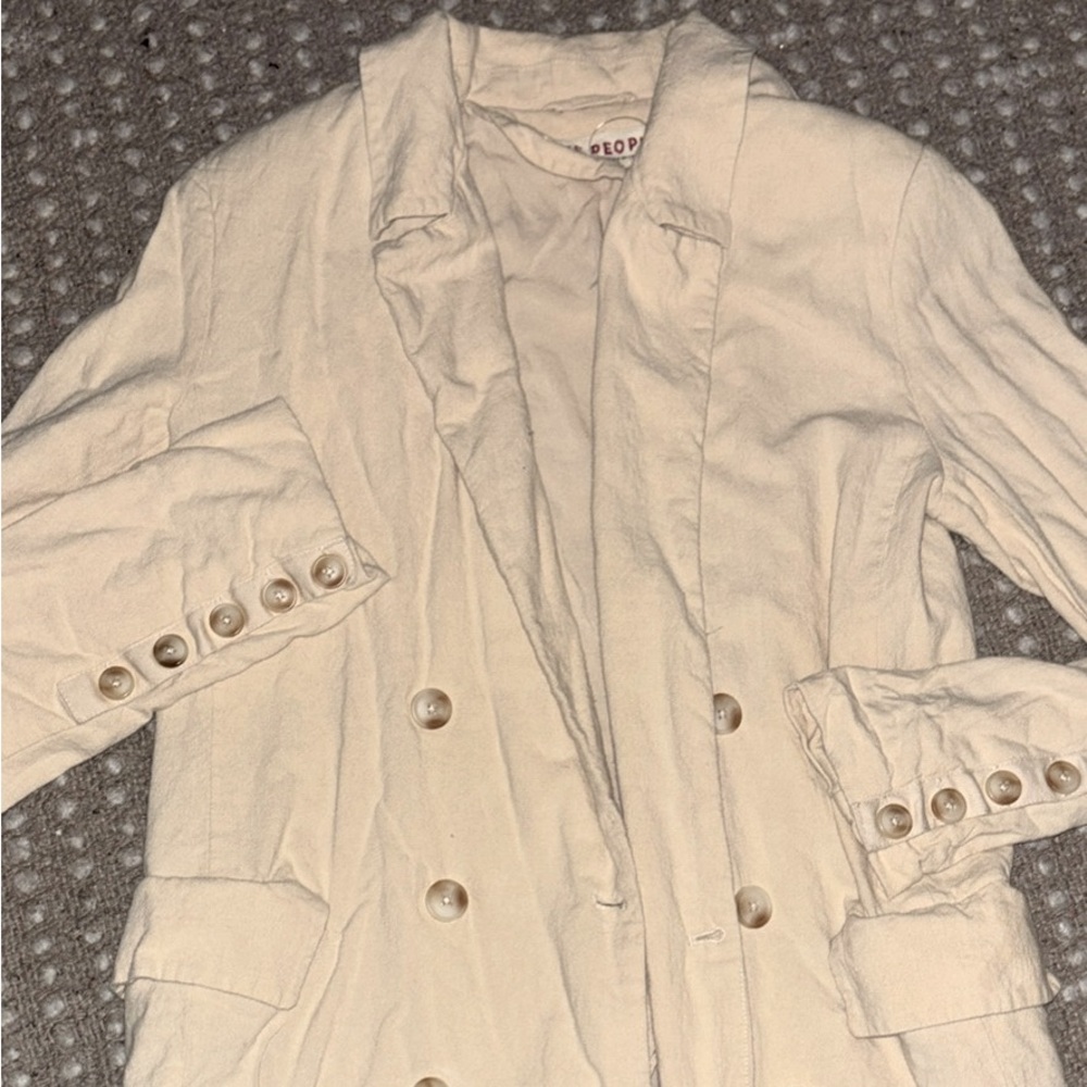 Free people linen jacket